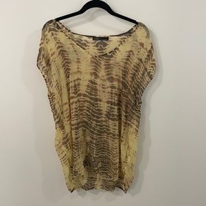 Gypsy Silk Tie-Dye Top